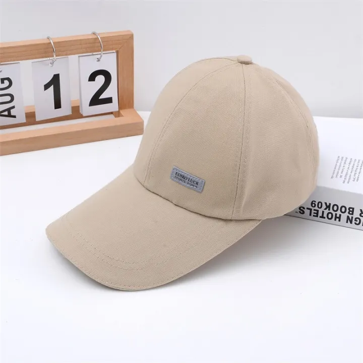 Cap%20shade%20multifunctional%20pointed%20hat%20baseball%20cap%20canvas%20new%20glamorous%20%5B%5D%20Korean%20style%20men's%20hat%20with%20an%20extended%20brim%20casual%20sun%20protection%20fishing%20-%20Image%204