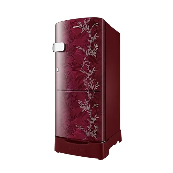 SAMSUNG%20RR20C2Z226R/IM%20192%20Litres%20Single%20Door%20Refrigerator%20with%20Stylish%20Grande%20Design%20(Flower%20Pattern%20Red)%20-%20Image%204