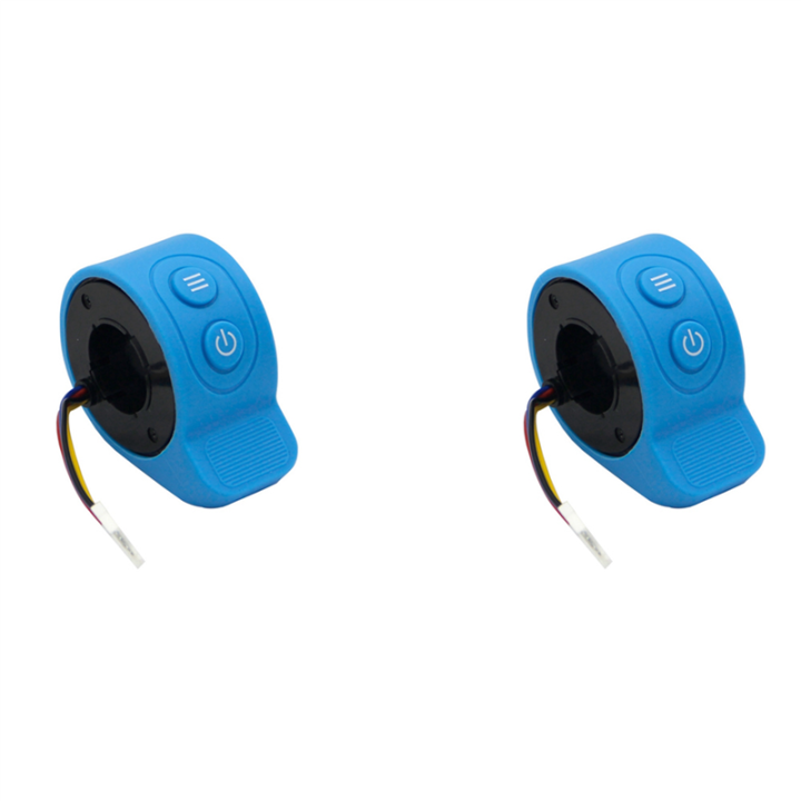 FORIDE 2X Electric Scooter Accelerator for X6 X7 Trigger Accelerator Finger Thumb Throttle Speed Control Switch, Blue