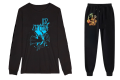 Led Zeeplin Band Combo Printed Full T-Shirt And Trouser For Men And Women. 