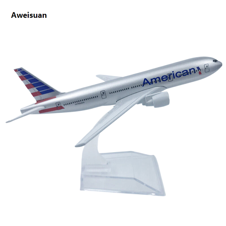 Aweisuan 16CM Scale 1:400 Metal Airplane American 【2025 Version】 Boeing ...