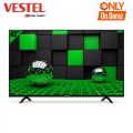 VESTEL 43" Smart Voice Control LED TV | 2/16GB | 3 Years Warranty | Free Wall Mount | Google Certified | IPS Panel | Android 15.0 | Full HD. 