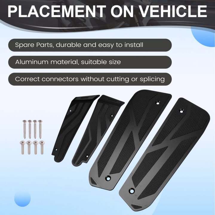 Foot%20Mats%20Footrest%20Footboard%20for%20Racing%20X%20150%20RKS150%20Black%20-%20Image%206