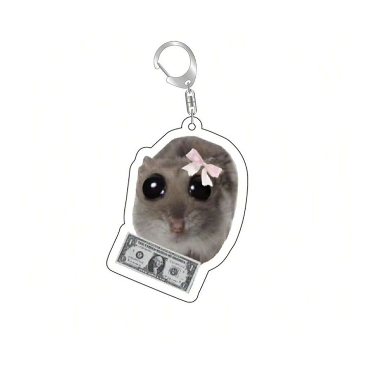 Gift%20Car%20Pack%20Acrylic%20Game%20Hamster%20Sad%20Me%20Memes%20Fun%20Just%20A%20Girl%20Key%20Chain%20Cartoon%20Key%20Chain%20Ring%20Backpack%20Glamour%20Key%20Chain%20Pentend%20-%20Image%205