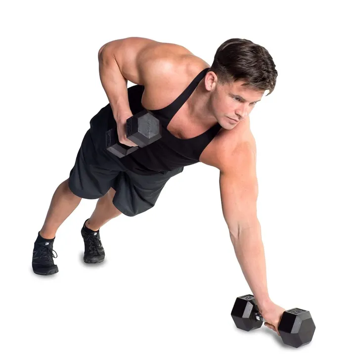 10%20Kg%20Rubber%20Hex%20Dumbbells%20(Pair)%20Set%20Of%202%20Hex%20Rubber%20Dumbbells'%20With%20Metal%20Handles,%20Pair%20Of%202%20Heavy%20Dumbbells%20Dumbbell%2010%20kg%20each%20,%20Total%2020%20Kg%20-%20Image%203