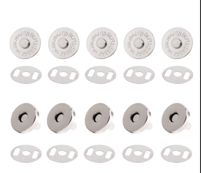 Magnet%20Buttons%20Magnetic%20Clasps,%20Snaps,%20Fasteners%20for%20Bags%20Clothes%20Purse%20Craft%20Silver%20Colour%20-%20Image%204