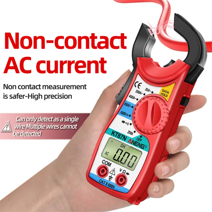 2025>2025%20Meter%20Electrical%20Detection%20Contact%20Resistance%20Voltage%20Digital%20KT87NANENG%20Clamp%20Multimeter%20Current%20Tester%20Non-Voltage%20-%20Image%204