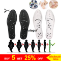 Difutagui High Quality 18 Magnets Magnetic Massage Insoles Foot Acupressure Luxury Shoe Pads Therapy Slimming Insoles for Weight Loss Cutting Pads. 