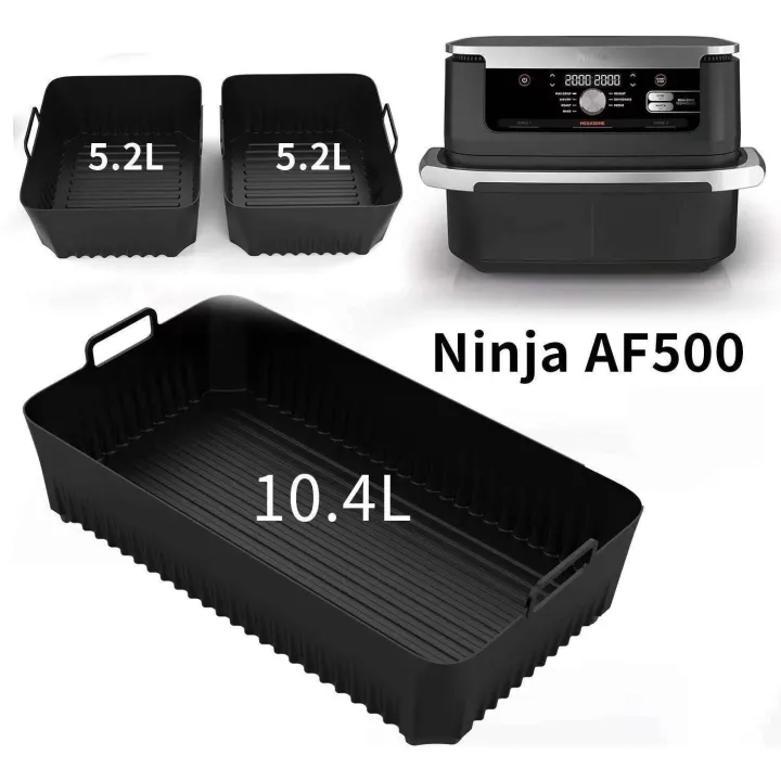 Hot%20Rectangle%20Silicone%20for%20Ninja%20DZ071/AF500UK%20Basket%20Replacement%20Dishwasher%20Safe%20Air%20Fryer%20Liners%20-%20Image%205