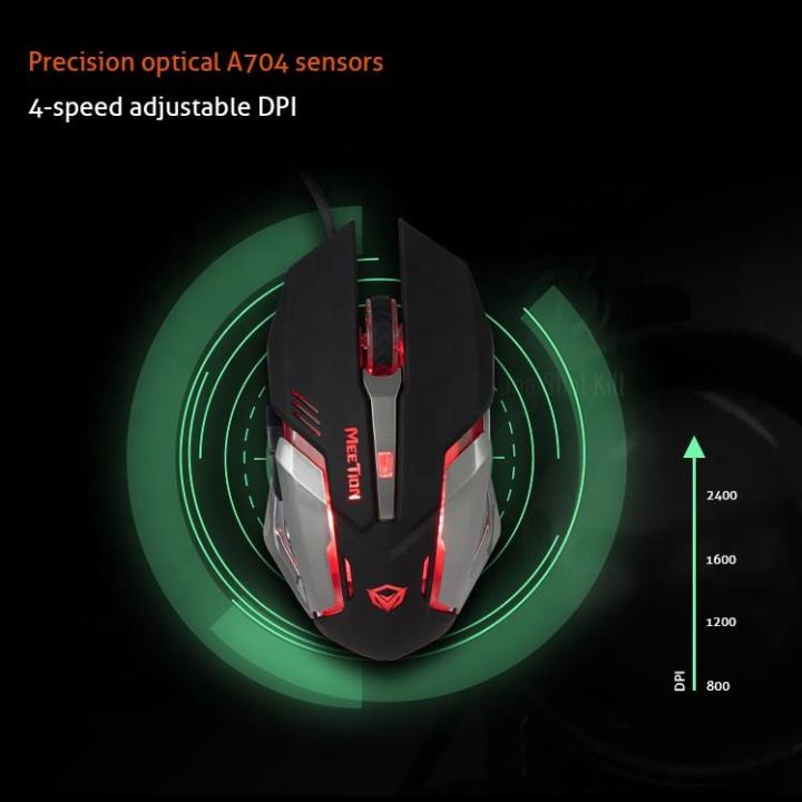MEETION%20M915%20Wired%20Gaming%20Mouse%20Backlight%20LED%20Black%20Usb%20Optical%20for%20Gamer%20-%20Image%204
