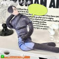 Cosplay Funny Abstract Alien Stage Plush Twistable Shape Wire Skeleton Ivan Till Doll Soft Toy Anime Peripheral Stuffed Alien Stage Figure Accessories. 