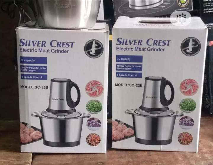 Silver%20Crest%20Sc-66B%20-%20Silver%20Crest%20Electric%20Meat%20Grinder,%202L%20Meat%20&%20Vegetable%20Grinder%20Chopper%20Blender%20,%20Metal%20Body%204%20Blade%20Electric%20Meat%20Grinder%20-%20Image%205