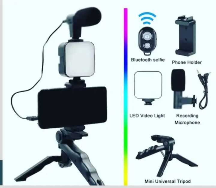 Luxury%20Video:%20for%20selfie%20light%20,%20tripod%20for%20applicable,%20accessories,%20blog,%20video%20kit,%20mobile%20phone,%20DSLR%20camera,%20video%20recording,%20360%20LED%20remote%20control%20with%20microphone,%20live%20streaming%20-%20Image%203