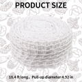 5M Meat Netting Roll,Size 18,Smoked Meat Poultry Ham Netting. 