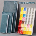 Compartments Plastic Paint Palette Paint Tray with Soft Lid Art Paint Box Tray Podazz. 