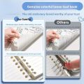 Cute A5/B5 Loose-leaf Notebook Puppy Detachable Binder Notebook Horizontal Line 60 Sheets/120 Pages Note Book Student Office Stationery. 