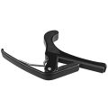 SRIWEN 1 Pcs Quick Change Folk Acoustic Electric Guitar Trigger Capo Key Clamp & 2 Sets Guitar Strings Replacement Steel String. 