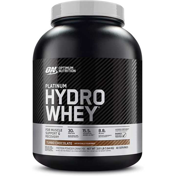 Optimum Nutrition Platinum Hydro Whey Chocolate Whey Protein 3.5 Lb