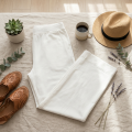 Women's High Waist Wide Leg Palazzo Pants | Soft Stretch Flowy Trousers with Elastic Band | Plus Size Casual Bottoms For Women. 