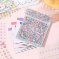 RHS Online 24 Sheets Dream Weaving Workshop Series PET Waterproof Deco Stickers Book Diary Journal Crafts Scrapbooking DIY Sticker Book. 