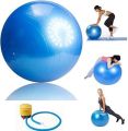 Anti-Burst Fitness Exercise Stability Yoga Ball/Swiss, Birthing, Gym Ball 75 Cm Random Colour. 