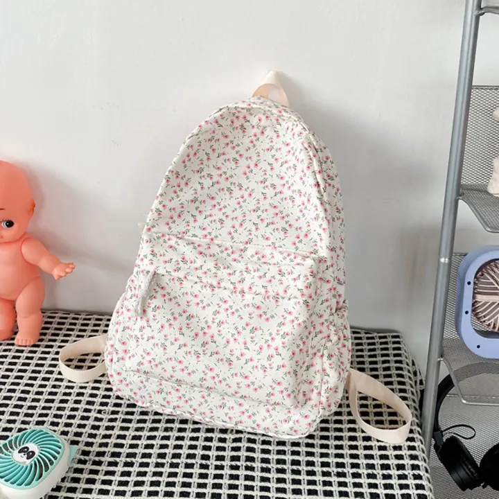 Fashion%20Large%20Capacity%20Women's%20Backpack%20Floral%20Pattern%20Waterproof%20School%20Bags%20Nylon%20Book%20Bag%20Students%20-%20Image%209