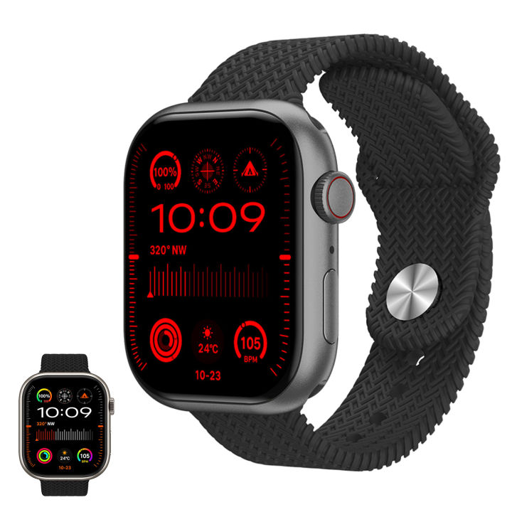 Series Smart Watch with Logo And Dual Strap