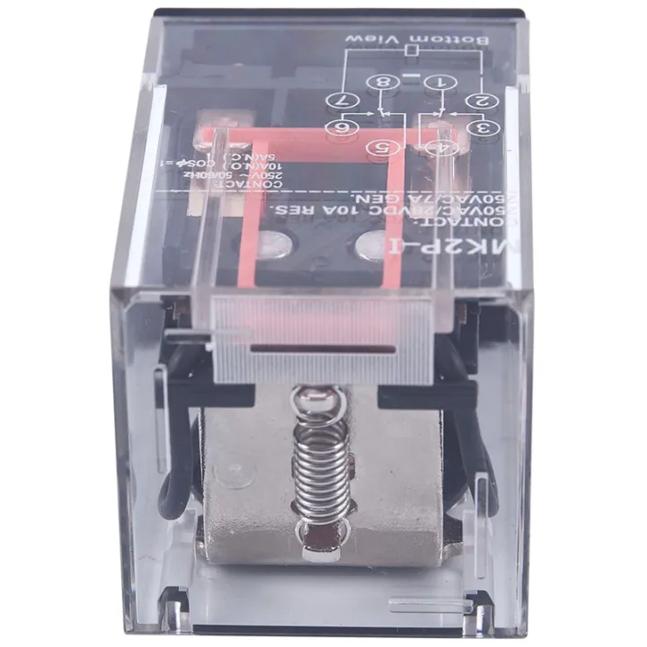 ARELENE%205X%20AC%20220V/230V%20Coil%20Voltage%20PCB%20Power%20Relay%208%20Pins%20DPDT%202NO%202NC%20MK2P-1%20-%20Image%204