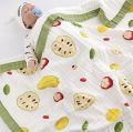 KidsSansar - Baby 100% Cotton Super Soft Muslin Blanket. 