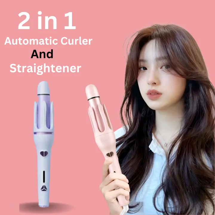 2%20In%201%20Automatic%20Hair%20Curler%20And%20Straightener%20With%20Curling%20Diameter%2028mm%20Anti%20Scald%20-%20Image%202