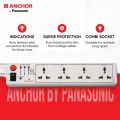 Portronics Power Plate 10 Extension Board with 4 Universal Sockets, 3 Meter Long Cord, 1500 Watts, 6 Amp Multi Plug for Office & Home Appliances (Black). 