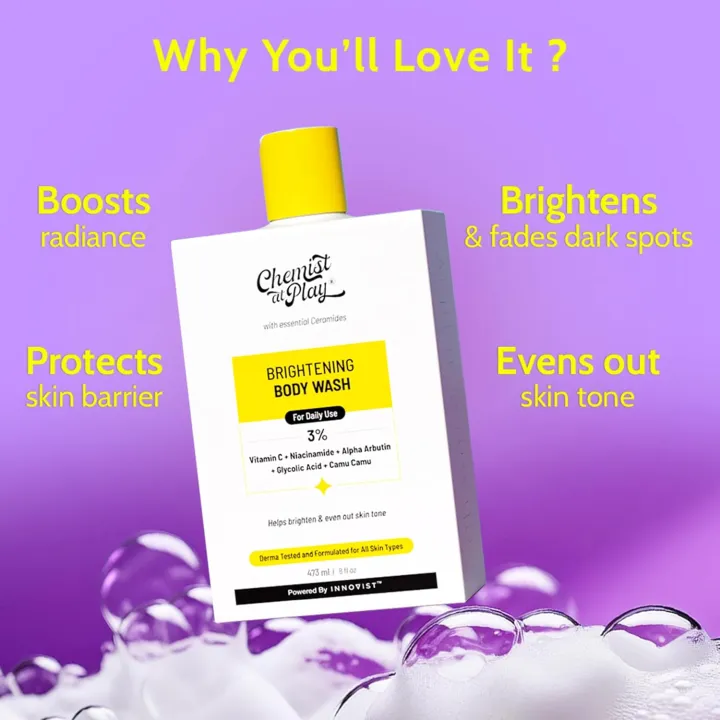 Chemist%20at%20Play%20Brightening%20Body%20Wash%20%7C%20Glowing%20Skin%20Vitamin%20C%20Bodywash%20%7C%20Helps%20to%20Reduce%20Fades%20Dark%20Spots,%20Evens%20out%20Skin%20Tone%20%7C%20Alpha%20Arbutin%20%7C%2030X%20Vitamin%20C%20%7C%20For%20Women%20&%20Men%20%7C%20236%20ml%20-%20By%20Allure%20Cosmetics%20-%20Image%202