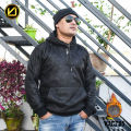 VIRJEANS (VJC785) Winter Hoddie For Men-Black. 