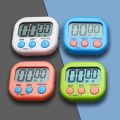 1 Pack Multi-Function Electronic Timers: Countdown, Big LCD, Magnetic, Perfect for Various Uses. 