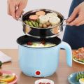 Portable Electric Nonstick Hot Pot, Mini Rapid Noodles Cooker, Momo Maker, Multi-functional Electric Hot Pot for Students, Dorm Room, Travel-Friendly Cooker. 