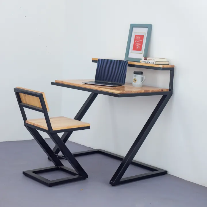 Z%20Frame%20Home%20Office%20Study%20Table%20Computer%20Desk%20And%20Chair%20Set%20-%20Image%204