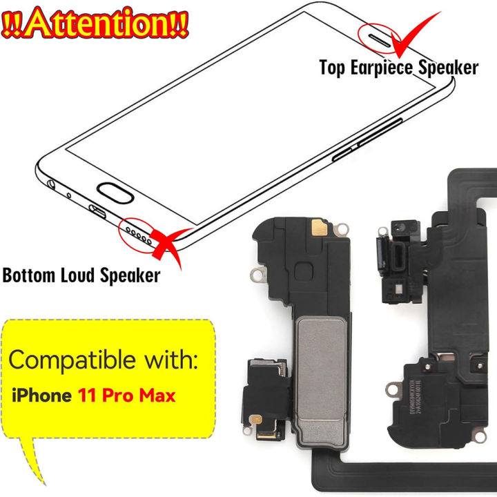 Earpiece%20Speaker%20for%20iPhone%2011%20Pro%20Max%20Ear%20Speaker%20Replacement%20Light%20Proximity%20Sensor%20Flex%20Cable%20Earphone%20-%20Image%205