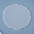 JINMY 2X DIY Crystal Epoxy Mold Compote Swing Table Round Lace Coaster Table Decoration Silicone Mold. 