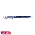 Pilot P 500 Extra Fine Point 0.5 Gel Ink Roller Ball Pen (4 Pcs Pack). 