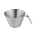 90/200ml Stainless Steel Coffee Measuring Cup Espresso Extraction Double Mouth Double Scale Cup Kitchen Coffee Measuring Tool. 