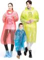 Poncho Raincoat Reusable Lightweight Waterproof Raincoat For Unisex (Colour May Vary). 