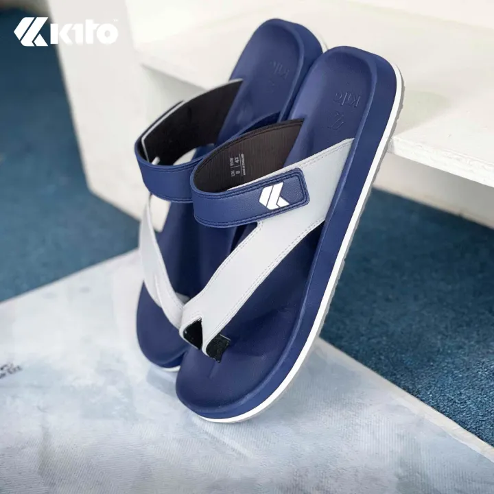 Kito%20Sandals%20for%20Men-%20KITO%20AA150%20Two-Tone%20Navy%20Slippers%20-%20Image%203