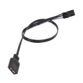 For 3PIN RGB to Standard ARGB 3-Pin 5V Adapter Connector RGB Cable for Fan/Hub/Lighting Node/Commander. 