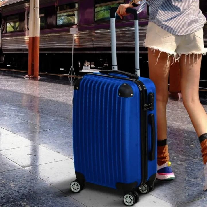 Blue%20Hard%20Cover%2020%204%20Wheeler%20Travel%20Luggage%20Suitcase%20-%20Image%204