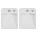 ARELENE 2X Night Light Motion Sensor Bedside Lamp Home Indoor Lighting 1 LED Wireless Passway Corridor Stair Toilet Light. 