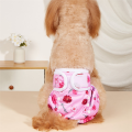 OYPFXMI Pet Dog Shorts Sanitary Physiological Pants Washable Pet Briefs Diapers Female Dog Menstruation Panties-M. 