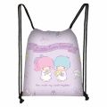 New Sanrio Hello Kitty Cartoon Cute Drawstring Pocket Large Capacity Convenient Storage Bag for Elementary School Students. 