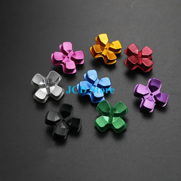 Metal%20Dpad%20ABXY%20Buttons%20for%20PS4%20Controller%20Custom%20Replacement%20Aluminum%20Analog%20Stick%20Joystick%20for%20PS4%20Game%20Accessories%20-%20Image%204