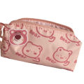 Zipper Pen Case Ins Cute Strawberry Bear Pen Case Soft Cute Bear Carrying Pen Ca Podazz. 