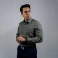 Livingtex Formal Shirt for Men _ Boss Branded Long Sleeve _ 100% Cotton (Multicolor). 